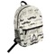 Hipster Cats & Mustache Student Backpack Front