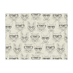Hipster Cats & Mustache Tissue Paper Sheets - Large - Heavyweight