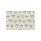 Hipster Cats & Mustache Tissue Paper Sheets - Small - Heavyweight