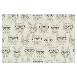 Hipster Cats & Mustache Tissue Paper Sheets - X-Large - Heavyweight