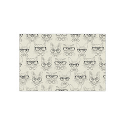 Hipster Cats & Mustache Small Tissue Papers Sheets - Lightweight