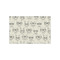 Hipster Cats & Mustache Tissue Paper - Lightweight - Small - Front