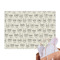 Hipster Cats & Mustache Tissue Paper Sheets - Main