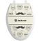 Hipster Cats & Mustache Toilet Seat Decal Elongated