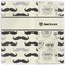 Hipster Cats & Mustache Vinyl Document Wallet - Apvl