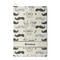 Hipster Cats & Mustache Waffle Weave Golf Towel - Front/Main