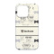 Hipster Cats & Mustache iPhone 13 Case - Back