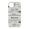 Hipster Cats & Mustache iPhone 14 Pro Case - Back