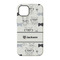 Hipster Cats & Mustache iPhone 14 Pro Tough Case - Back