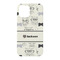 Hipster Cats & Mustache iPhone 15 Case - Back