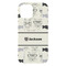 Hipster Cats & Mustache iPhone 15 Plus Case - Back