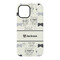 Hipster Cats & Mustache iPhone 15 Tough Case - Back