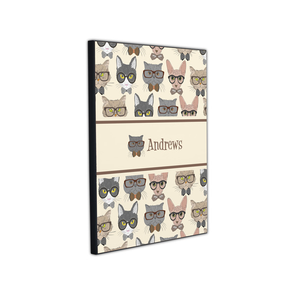 Hipster Cats 11x14 Wood Print - Angle View