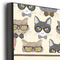Hipster Cats 11x14 Wood Print - Closeup