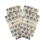 Hipster Cats Can Cooler (tall 12 oz) - Set of 4 (Personalized)