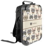 Hipster Cats Kids Hard Shell Backpack (Personalized)