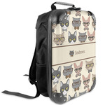Hipster Cats Kids Hard Shell Backpack (Personalized)