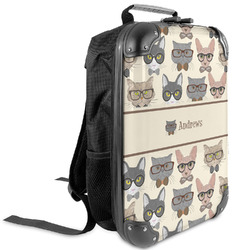 Hipster Cats Kids Hard Shell Backpack (Personalized)