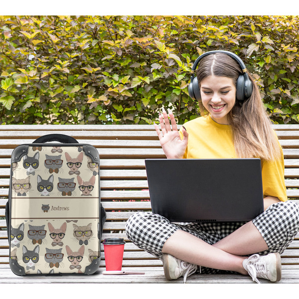 Hipster Cats 15" Backpack - LIFESTYLE