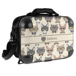 Hipster Cats Hard Shell Briefcase (Personalized)