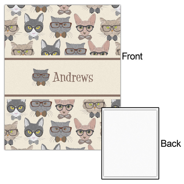 Hipster Cats 16x20 - Matte Poster - Front & Back