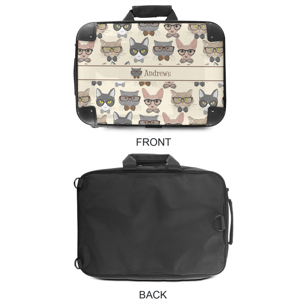 Hipster Cats 18" Laptop Briefcase - APPROVAL