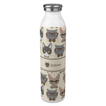 Hipster Cats 20oz Stainless Steel Water Bottle - Full Print (Personalized)