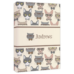 Hipster Cats Canvas Print - 20x30 (Personalized)