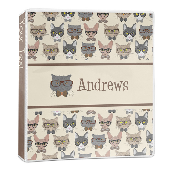 Hipster Cats 3-Ring Binder Main- 1in