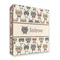 Hipster Cats 3 Ring Binders - Full Wrap - 2" - FRONT