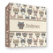 Hipster Cats 3 Ring Binders - Full Wrap - 3" - FRONT
