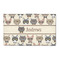 Hipster Cats 3' x 5' Indoor Area Rug (Personalized)