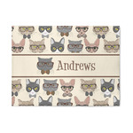 Hipster Cats Area Rug (Personalized)