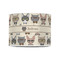 Hipster Cats 8" Drum Lampshade - FRONT (Poly Film)