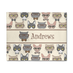 Hipster Cats 8' x 10' Indoor Area Rug (Personalized)