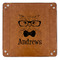 Hipster Cats 9" x 9" Leatherette Snap Up Tray - APPROVAL (FLAT)