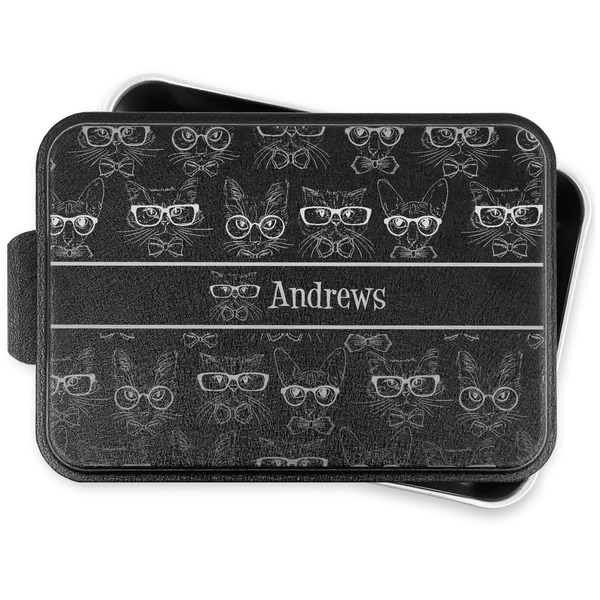 Custom Hipster Cats Aluminum Baking Pan with Lid (Personalized)