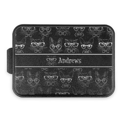 Hipster Cats Aluminum Baking Pan with Black Lid (Personalized)