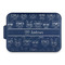 Hipster Cats Aluminum Baking Pan with Navy Lid (Personalized)