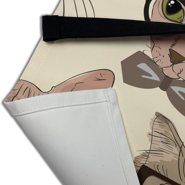 Hipster Cats Apron - (Detail)