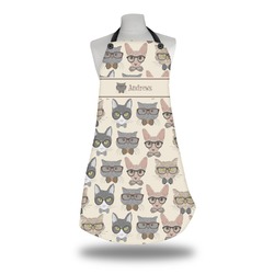 Hipster Cats Apron w/ Name or Text