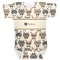 Hipster Cats Baby Bodysuit 3-6
