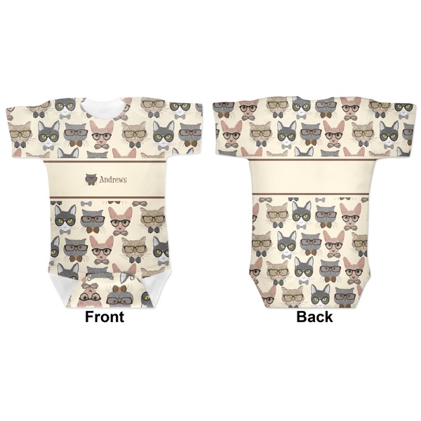 Hipster Cats Baby Bodysuit Approval