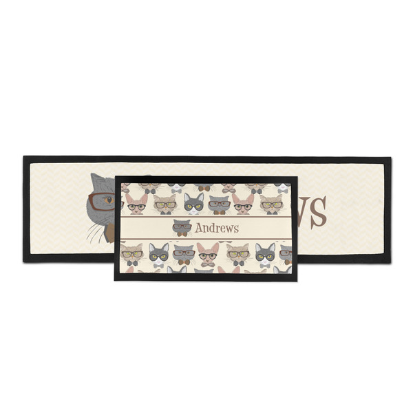 Hipster Cats Bar Mat - Parent Main