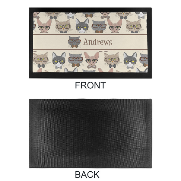 Hipster Cats Bar Mat - Small - APPROVAL