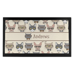 Hipster Cats Bar Mat - Small (Personalized)