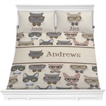 Hipster Cats Comforters (Personalized)