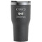 Hipster Cats Black RTIC Tumbler (Front)