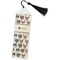 Hipster Cats Bookmark with tassel - Flat