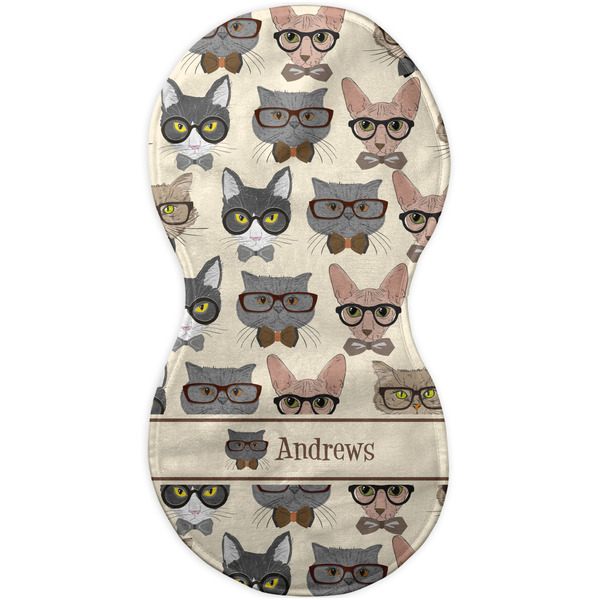 Hipster Cats Burp Peanut Shaped Flat